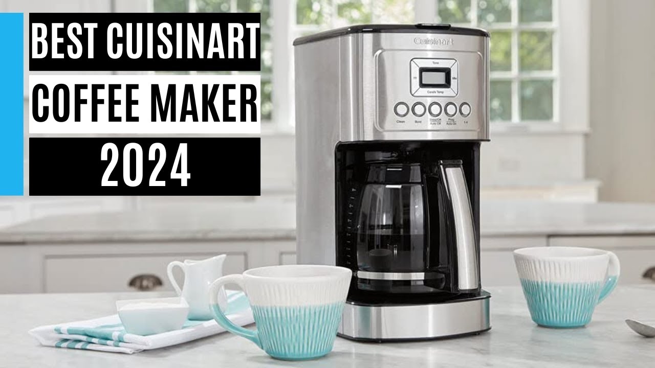 Cuisinart 5-Cup Coffee Maker with Stainless Steel Carafe - Black