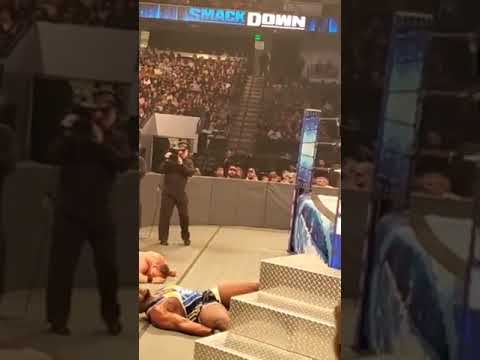 Big E Neck Injury - Smackdown 3/11/2022