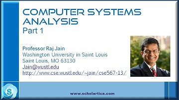 Computer Systems Analysis: Part 1