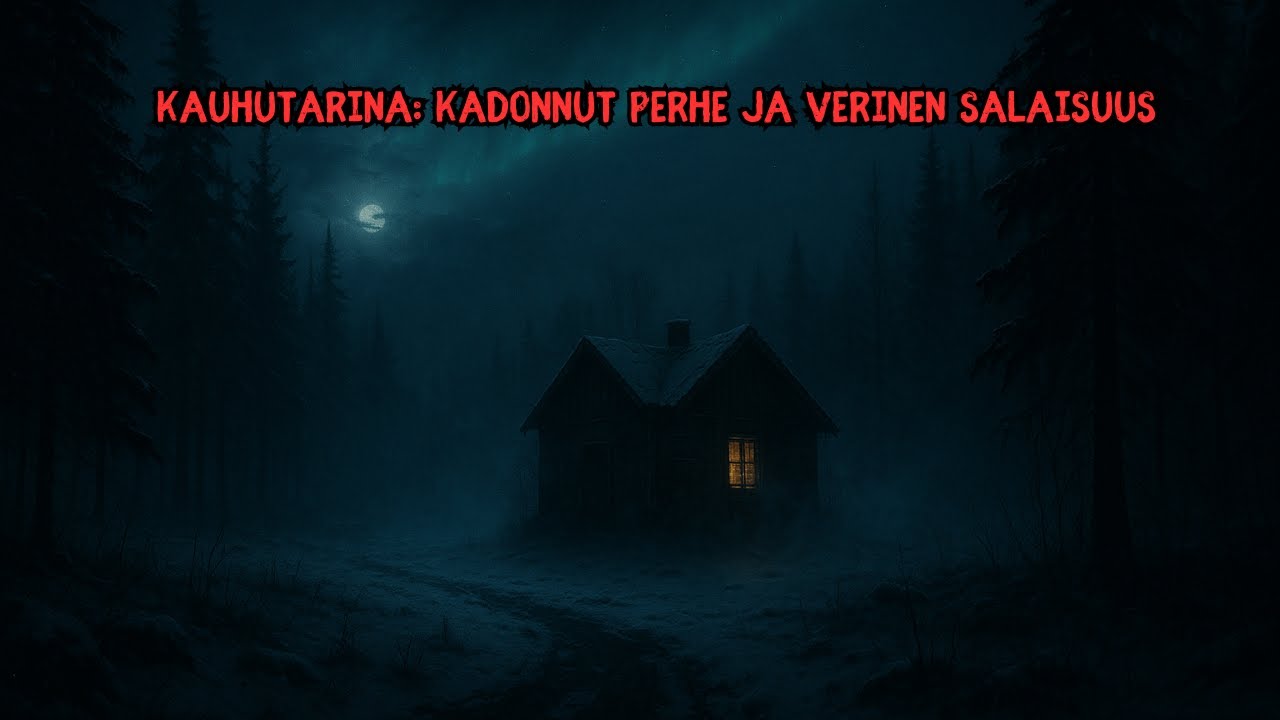 KAUHUTARINA: Kadonnut perhe ja verinen salaisuus - Suomalainen kauhunovelli jouluaatosta
