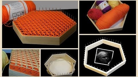 Weaving with a Hexagonal Loom