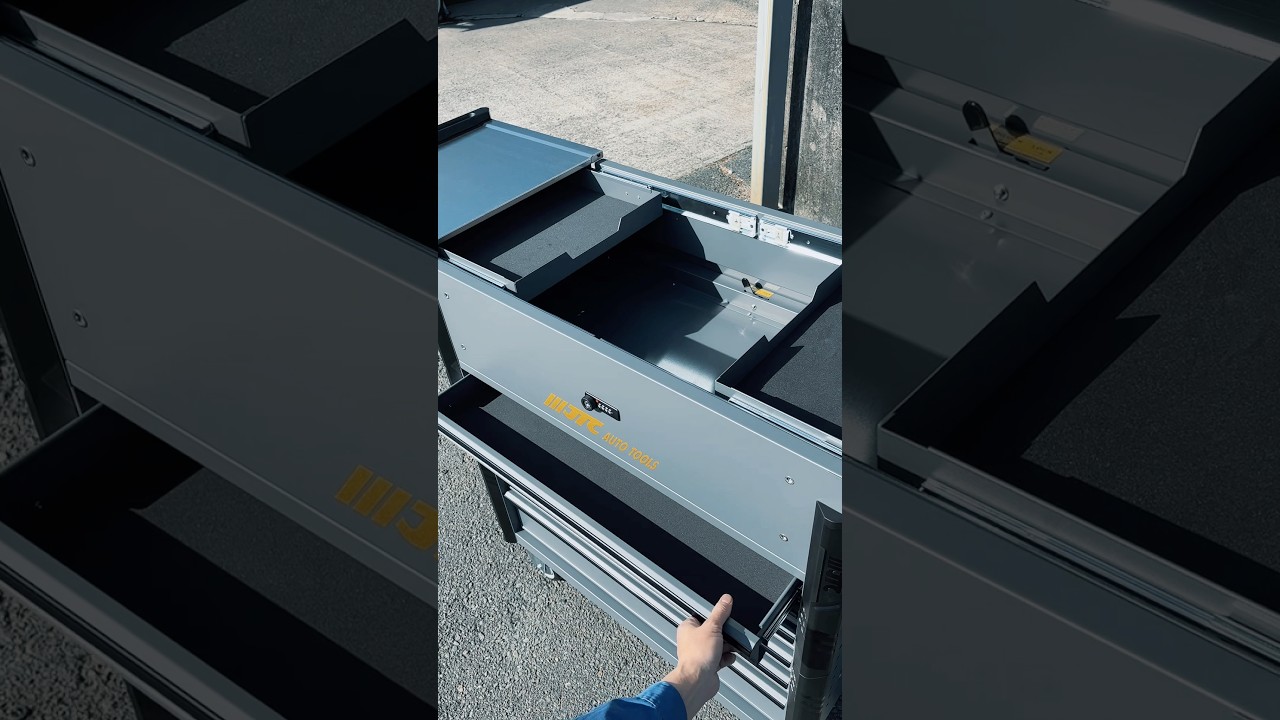 JTC7361 両開天板6段工具箱 #JTC #ナリタオート - YouTube