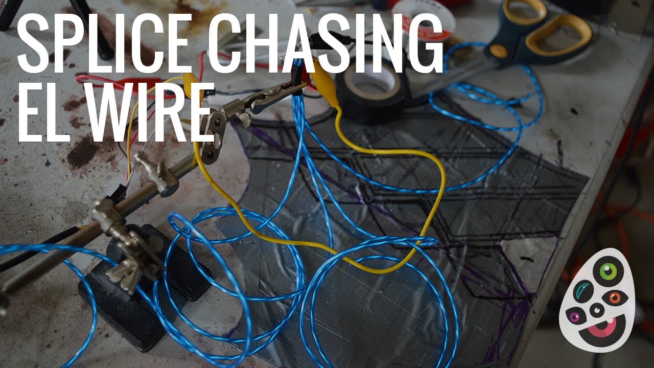 How to Splice Chasing EL Wire 
