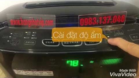 Hướng dẫn máy lọc không khí Sharp KC 700Y4