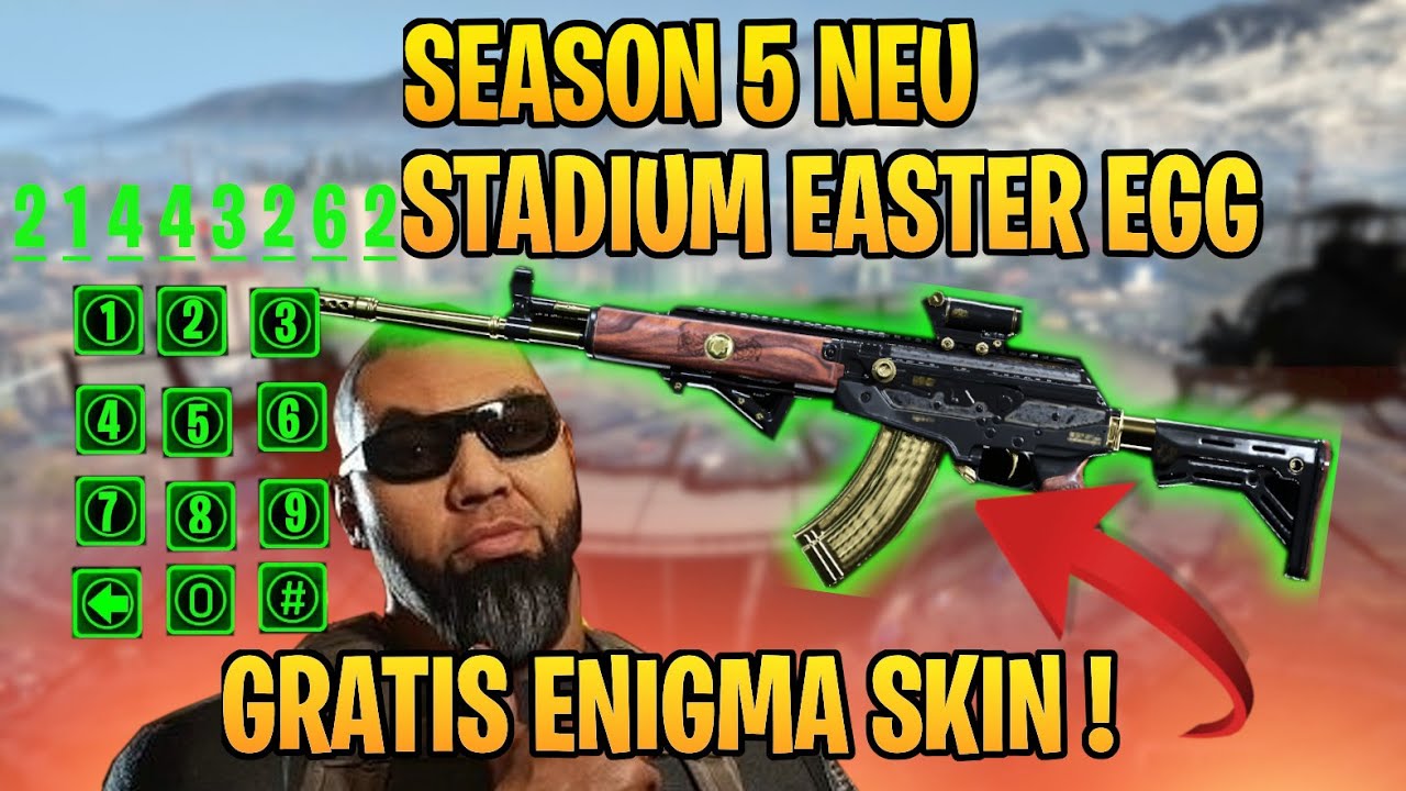 WARZONE EASTER EGG STADIUM *NEU* GRATIS ENIGMA SKIN (BLUEPRINT) EASY