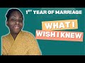 4 Things I've learnt my 1st Year of Marriage #marriage #storytime #encouragement