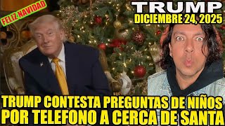Trump Habla Con Niños A Cerca De Santa Claus Por Telefono