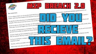 MSP Breach 2.0 - HACKERS SEND OUT EMAILS TO MSP USERS :o