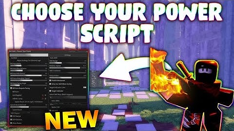 *NEW* Choose Your Power Script (PASTEBIN 2025) (KILL AURA , INF JUMP , ESP , AUTO SKILL )