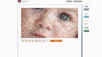 Create a Photo mosaic with your Facebook photos