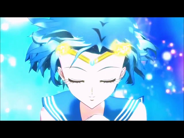 Sailor Moon Crystal Transformation [ With a real sounds of solar system ] class=