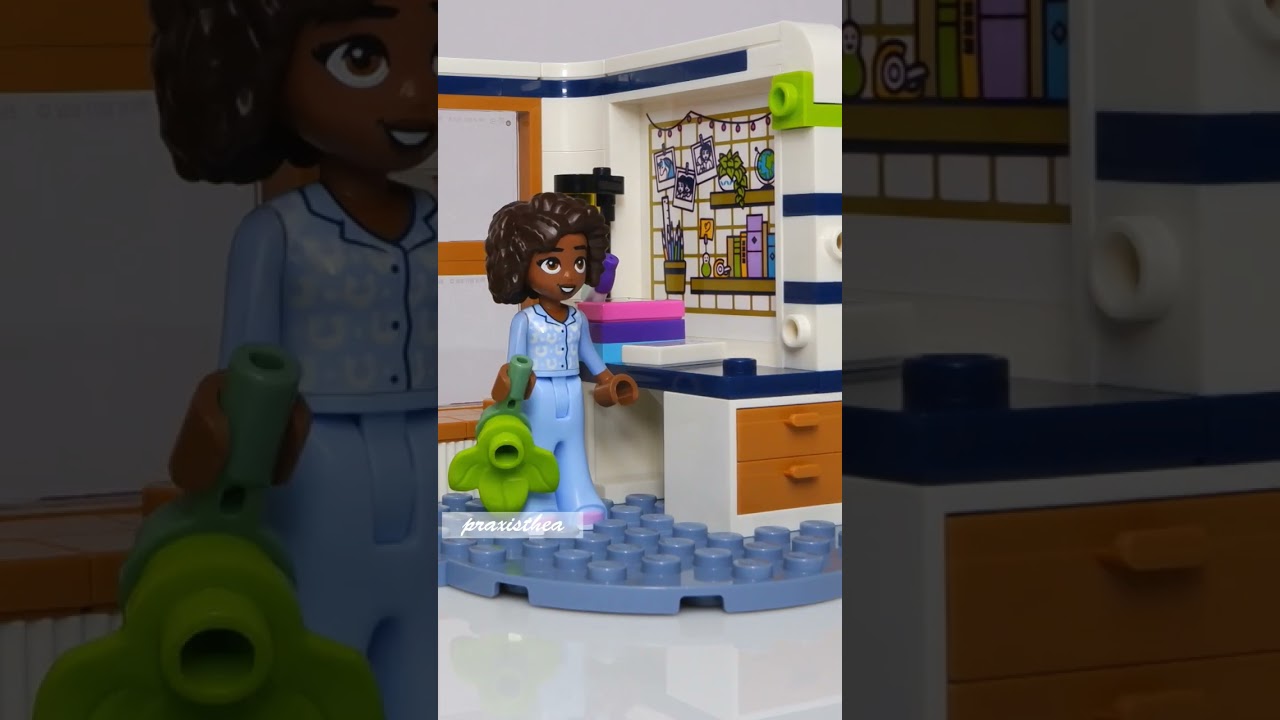 Part 2: Aliya builds her room, with Paisley!   LEGO FRIENDS 2023   Stop Motion   praxisthea