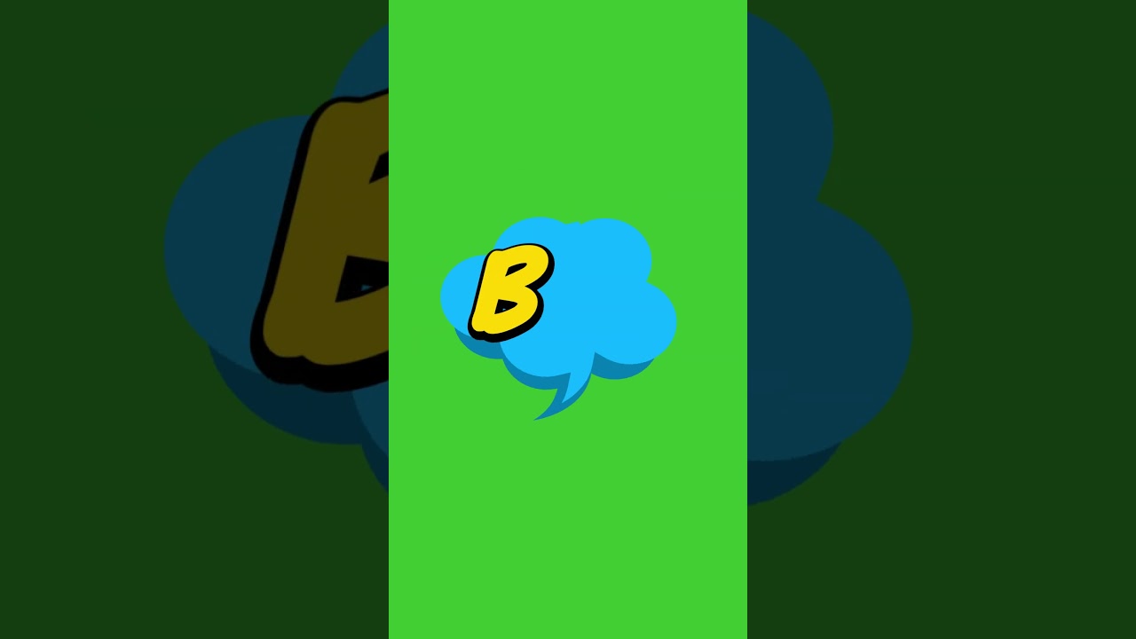 👋 Bye! Animated Chat Sticker on Green Screen Background