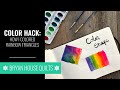 Color Hack: How I colored the Rainbow Triangles BOM