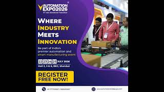 Automation Expo 2026 | Where Industry Meets Innovation!