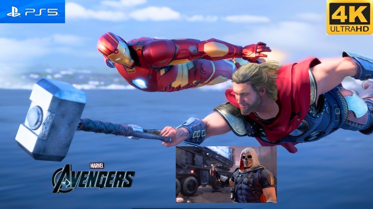 Taskmaster Arrives | The Light that Failed | Marvel's Avengers Gameplay ...