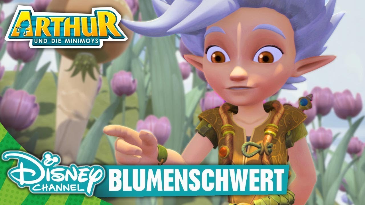 Arthur Und Die Minimoys Serie Disney Channel ARTHUR UND DIE MINIMOYS - Clip: Blumenschwert | Disney Channel - YouTube