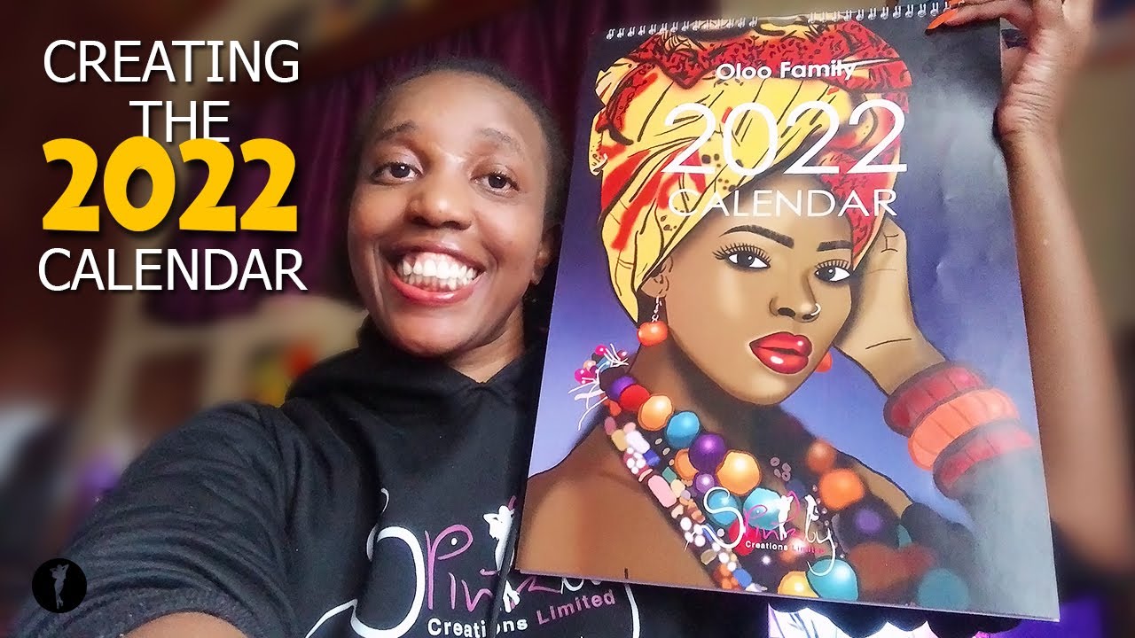 How I Create The Family 2022 Calendar