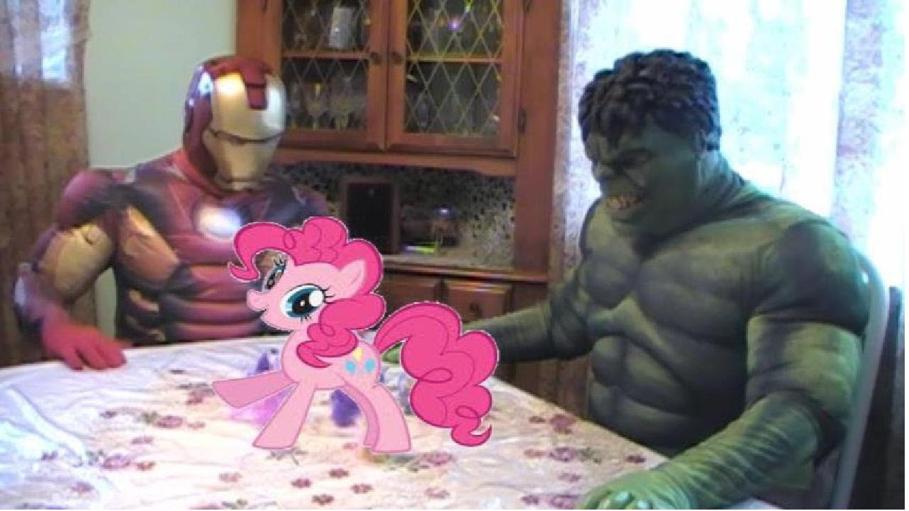 The Incredible Hulk Loves My Little Pony Brony Smash Youtube - rainbow hulk roblox