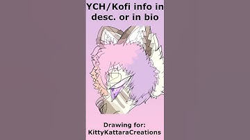 Sideview Commissions OPEN! [ft. Ivory] YCH (for @kittykattaracreations)