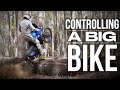 How to pop up the front wheel. The secret to riding confidently offroad.