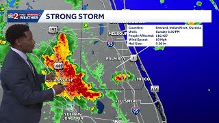 Strong Storms Steamroll into Central Florida to Wrap-up Father's Day Weekend | Summer Season Star...