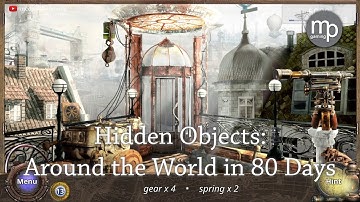 Hidden Objects: Around the World in 80 Days -- Hidden Object Game -- Gameplay No Commentary -- PC