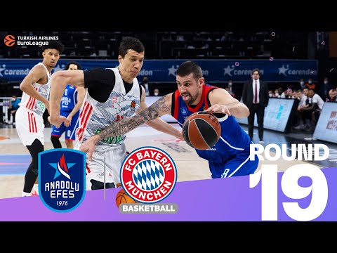 Efes edges Bayern! | Round 19, Highlights | Turkish Airlines EuroLeague