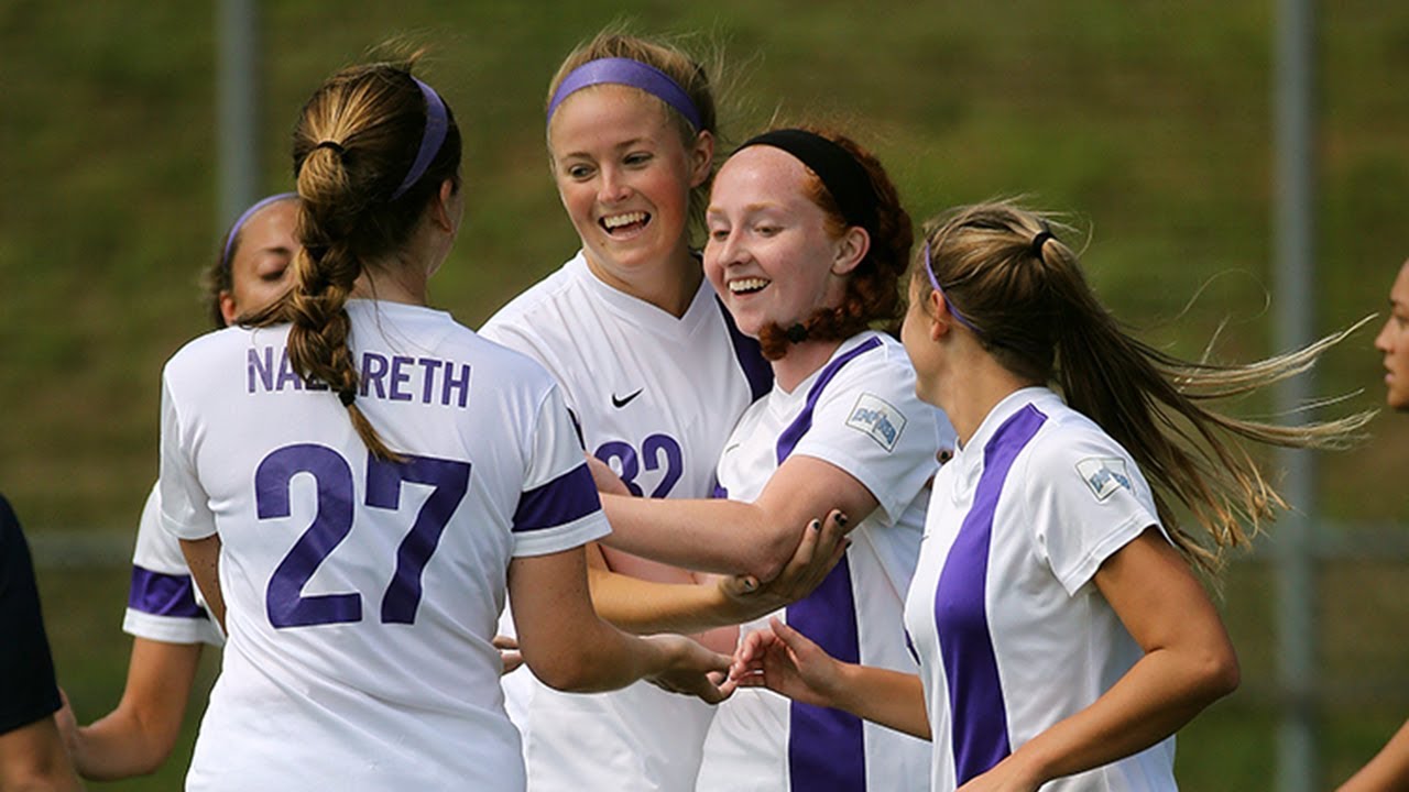 Nazareth College Women's Soccer Team Video YouTube