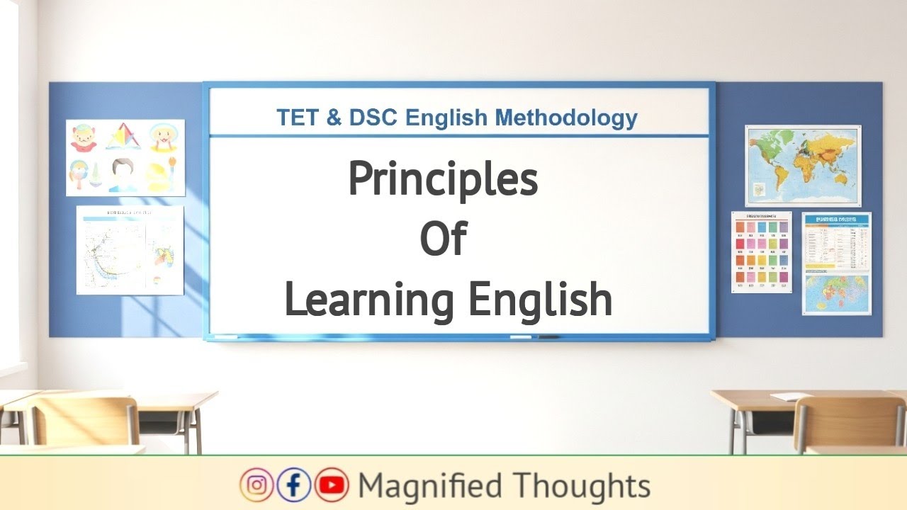 TET & DSC English Methods - Principles of Learning English