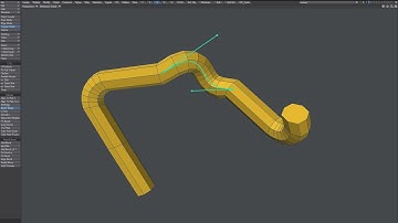 LightWave plugin - Bezier Bridge, Pipe Corner #2