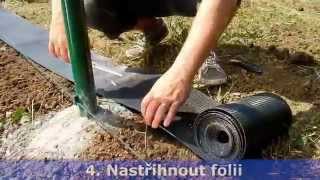 Videonávod Ako Inštalovať Pod Plot Fóliu Proti Prerastaniu Buriny