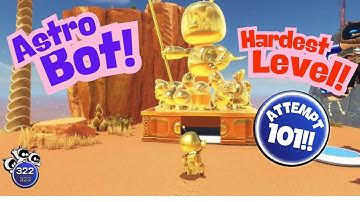 Astro Bot Great Master Challenge. The Hardest Level Ever! Take 100! #astrobot #astrobotgameplay