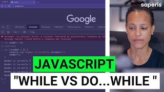 Javascript for Beginners: while vs do while by saperis 841 views 1 year ago 7 minutes, 15 seconds