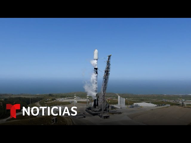 EN VIVO: SpaceX lanza al espacio dos satélites para observar la Tierra