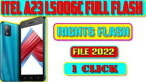 iTel A23 Pro L5006C Jio Full Flashing Hang On Logo 100% Solution All Errors FIX Auto restart Problem