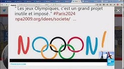 Des critiques contre l'attribution des Jeux Olympiques 2024 à Paris