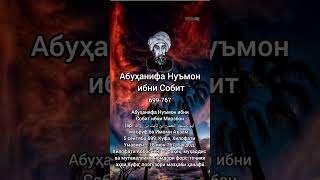 Абуҳанифа Нуъмон ибни Собит.#shortsyoutube #shortsvideo