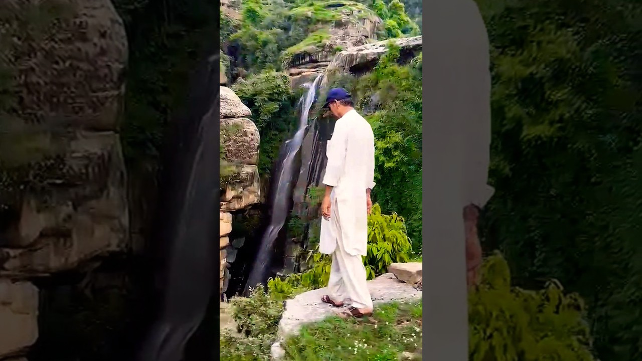 🌈🌊The best  waterfall swat valley hiking 