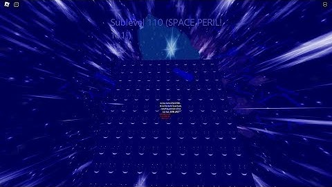 PM 6:06:06.606 Sublevel 110 Space peril