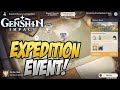 They Are Giving Us Gems for NO WORK?! New Expedition Event! Genshin Impact