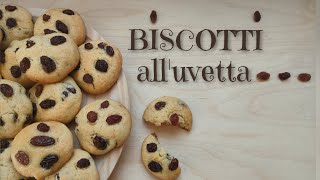 BISCOTTI ALL'UVETTA UN SOLO UOVO PER 24 BISCOTTI screenshot 1