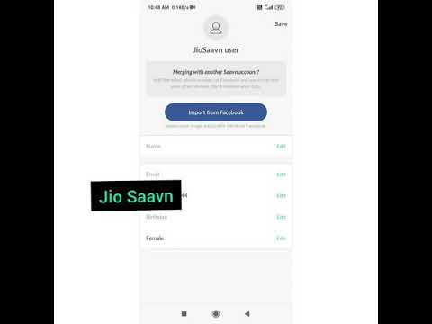 How to change your phone number of your Jio Saavn account in Jio Saavn app (in English)