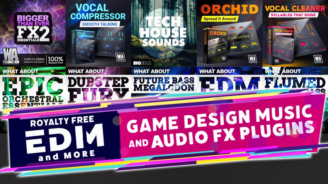 Game EDM Music & Audio FX Plugins Bundle ++ Programmer Books by O