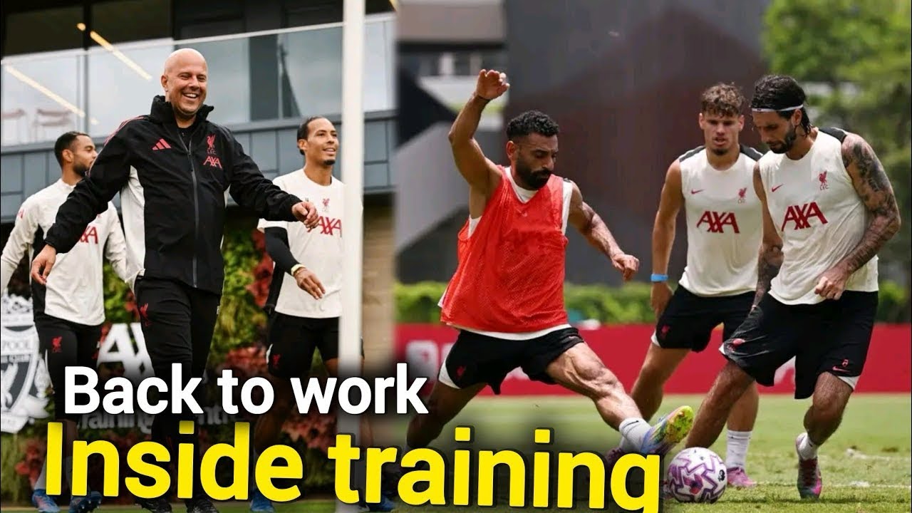 BACK TO BUSINESS! LIVERPOOL GEAR UP FOR NOTTINGHAM FOREST CLASH | INSIDE TRAINING AT AXA