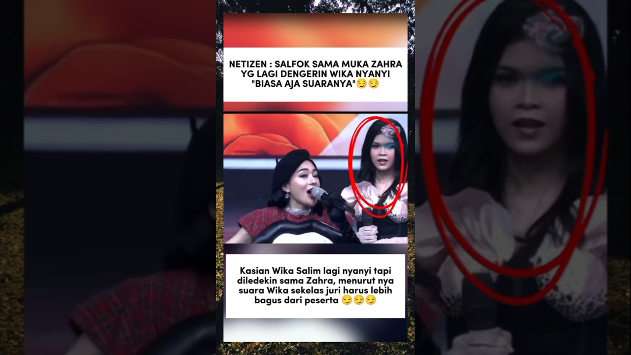 Zahra gak kaget sama suara Wika Salim 