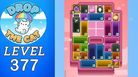 Drop The Cat Level 377 Walkthrough