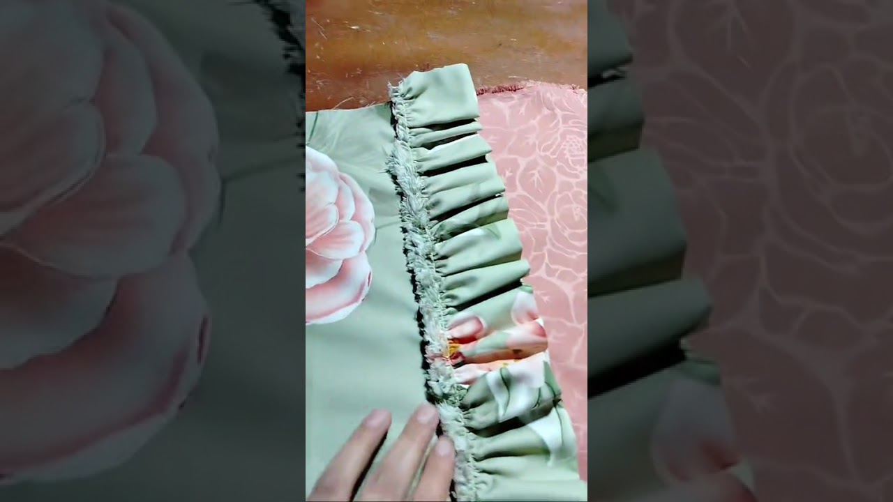 خياطة#خياطة وسادة الأزرار مع الكشكشة على جانب الوسادة 👌مودال رائع ماتراطيوش الفيديو 🤗#اكسبلور #ترند 