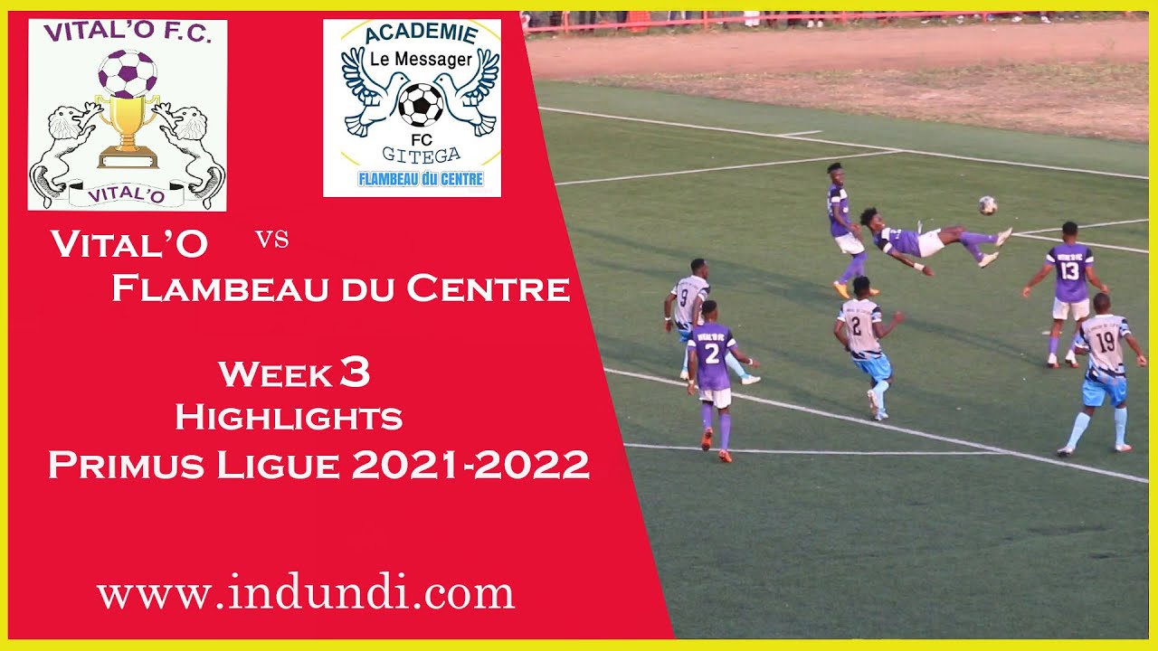 Vital'O vs Flambeau du Centre| Extended Highlights | Primus league ...