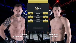 Крис Ханикатт vs. Михаил Долгов | Chris Honeycutt vs. Mikhail Dolgov | ACA 174